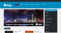 Desktop Screenshot of oceanelectric.com.co