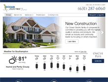 Tablet Screenshot of oceanelectric.net